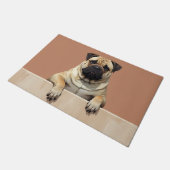 Shar-Pei Hond deurmat Kunst (Schuin)