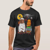 Shar Pei Hond Halloween Kostuum Hond T-shirt (Voorkant)