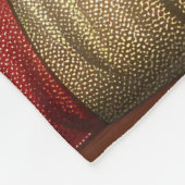 Shar Pei Hond Kerstfeest Fleece Deken (Hoek)