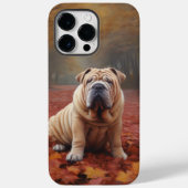 Shar Pei in herfstbladeren Herfst Inspire Case-Mate iPhone Case (Achterkant)