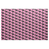 Shar Pei in Silhouette op Roze Stof (Yard (91,4 cm))