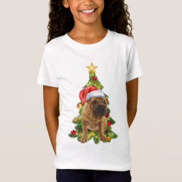 Shar Pei-kersthond, Xmas Shar Pei hond T-shirt