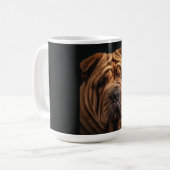 Shar-Pei Koffiemok (Voorkant links)