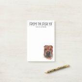 Shar Pei Liefhebber Post-it Notities Post-it® Notes (Op bureau)