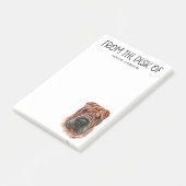 Shar Pei Liefhebber Post-it Notities Post-it® Notes (Schuin)