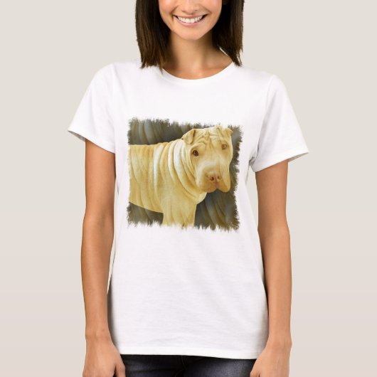 Shar Pei Long Slapes Shirt (Voorkant)