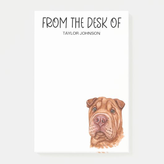 Shar Pei Lover Post-it® Notes (Voorkant)