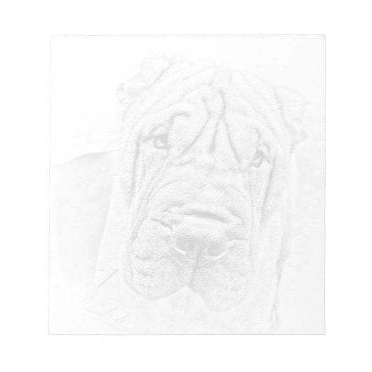 SHAR-PEI-Notitieblok Notitieblok (Voorkant)