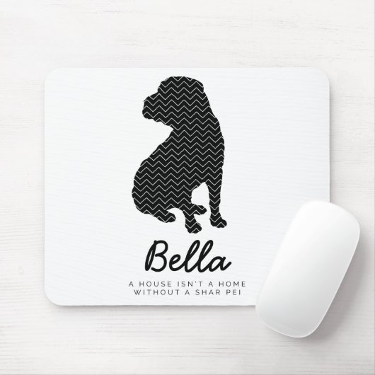 Shar Pei Personalized Muismat (Met muis)