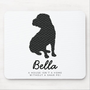 Shar Pei Personalized Muismat