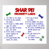 SHAR PEI PL2 POSTER (Voorkant)