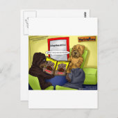 Shar-Pei Plastic chirurgery Funny T - shirts Mokke Briefkaart (Voorkant / Achterkant)