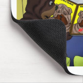 Shar-Pei Plastic chirurgery Funny T - shirts Mokke Muismat (Hoek)