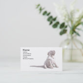 Shar-pei-profielkaart Visitekaartje (Staand voorkant)