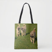 Shar Pei-Puppies Tote Bag (Voorkant)