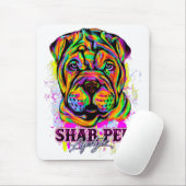 Shar Pei Puppy Dog Lifestyle Muismat (Met muis)