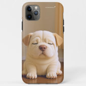 Shar Pei Puppy - Soft Serenity by WangWang Case-Mate iPhone Case (Achterkant)