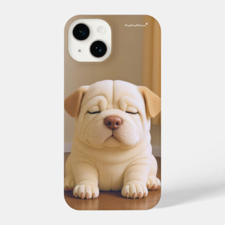 Shar Pei Puppy - Soft Serenity by WangWang iPhone 14 Hoesje