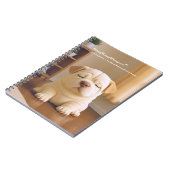 Shar Pei Puppy - Soft Serenity by WangWang Notitieboek (Linkerzijde)