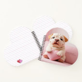 Shar Pei Puppy – Sweet Embrace by WangWang Notitieboek (Binnen)