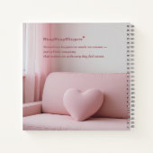 Shar Pei Puppy – Sweet Embrace by WangWang Notitieboek (Achterkant)