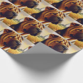  Shar-Pei schilderij Cadeaupapier (Hoek)