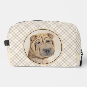 Shar Pei Schilderij Reekalf Rimpel Originele Honde Toilettasje