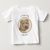 Shar Pei-schildering - Cute Original Dog Art (Voorkant)