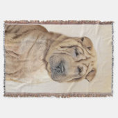 Shar Pei-schildering - Cute Original Dog Art Deken (Voorkant)