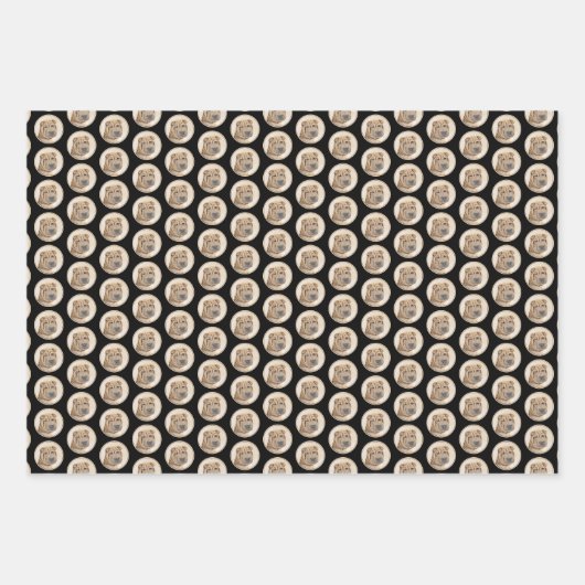 Shar Pei-schildering - Cute Original Dog Art Inpakpapier Vel (Voorkant 3)