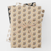 Shar Pei-schildering - Cute Original Dog Art Inpakpapier Vel (In situ)