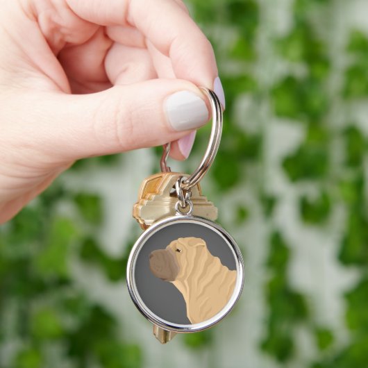 Shar Pei Sleutelhanger (Hand)