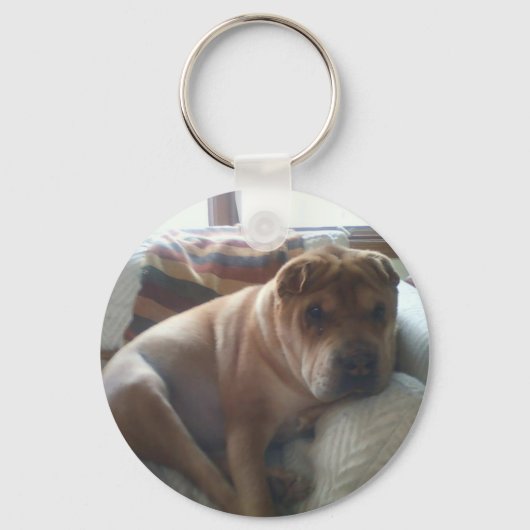 Shar-Pei Sleutelhanger (Voorkant)