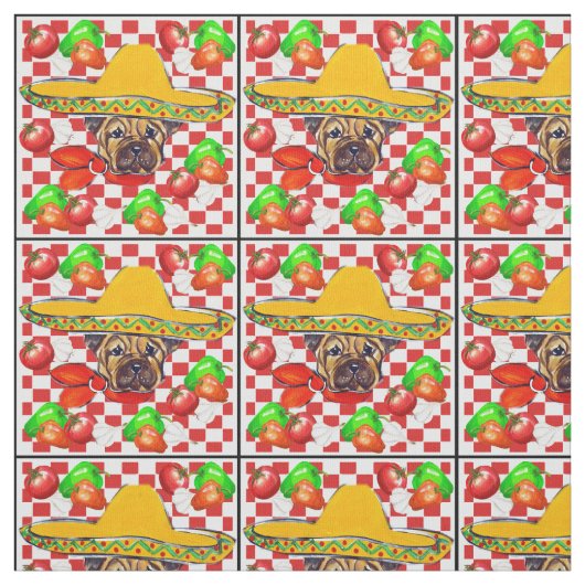 Shar-Pei Stof (Swatch)