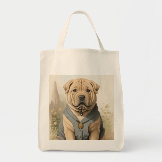 Shar-Pei Tote Bag (Voorkant)