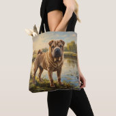 Shar Pei Tote Bag (Dichtbij)