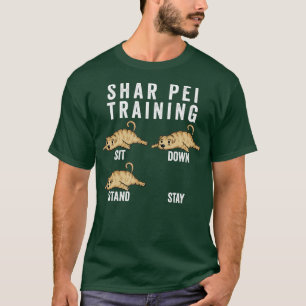 Shar Pei Training Dog T-shirt