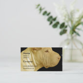 Shar Pei Visitekaartje (Staand voorkant)