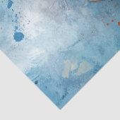 Shar Pei Waterverf schilderij Decoupage Tissuepapier (Detail)