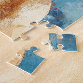 Shar Pei Waterverf schilderij Legpuzzel (Zijkant)
