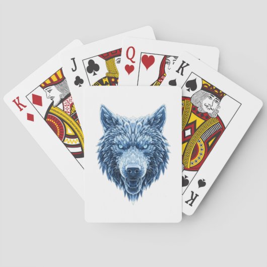 Shard Wolf Pokerkaarten (Achterkant)