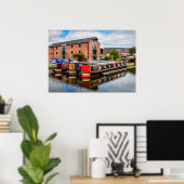 Shardlow Wharf Poster (Thuiskantoor)