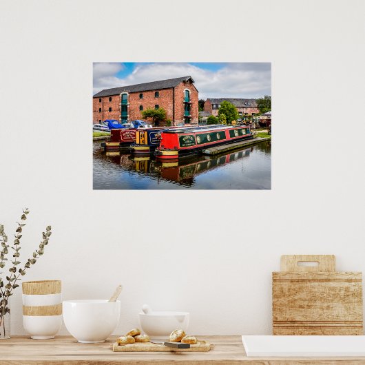 Shardlow Wharf Poster (Keuken)