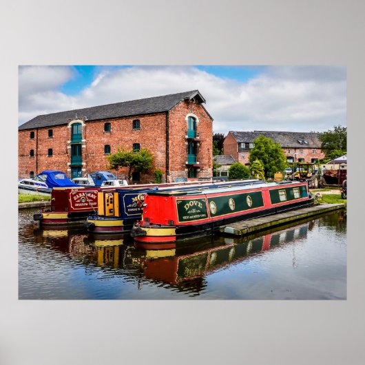 Shardlow Wharf Poster (Voorkant)