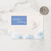 Share A Memory Card Notitiekaartje (Voorkant / Achterkant in situ)