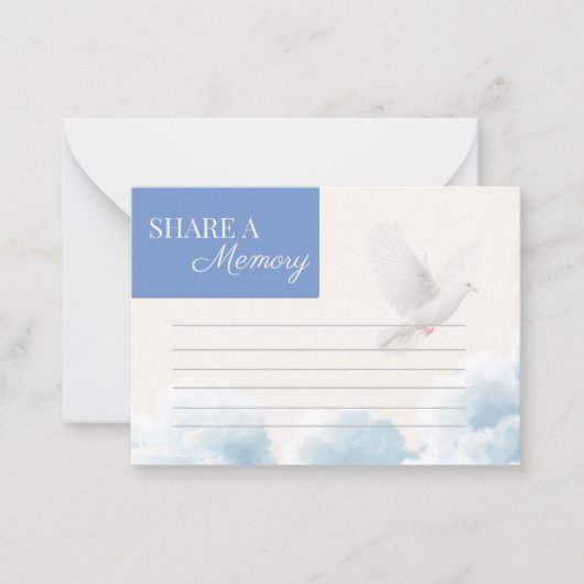 Share A Memory Card Notitiekaartje (Voorkant)
