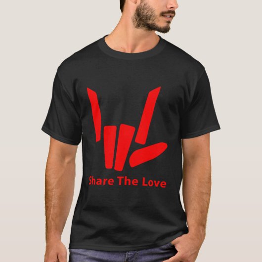 Share Love for Kids and Young T-shirt (Voorkant)