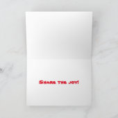 Share the joy! kaart (Binnen)