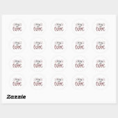 Share the Love Ronde Sticker (Vel)