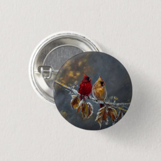 "Share The Spirit" Kardinalen Ronde Button 3,2 Cm